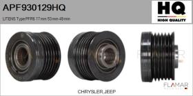 HQ APF930129HQ - POLEAS NUEVO LITENS Type PFR6 17,00 mm 53,00 mm 49,00 mm