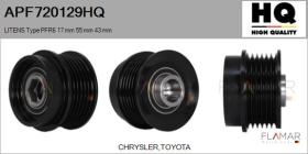 HQ APF720129HQ - POLEAS NUEVO LITENS Type PFR6 17,00 mm 55,00 mm 43,00 mm