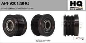 HQ APF920129HQ - POLEAS NUEVO LITENS Type PFR6 17,00 mm 56,00 mm 41,60 mm