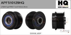HQ APF510129HQ - POLEAS NUEVO LITENS Type PFR6 17,00 mm 57,50 mm 45,00 mm