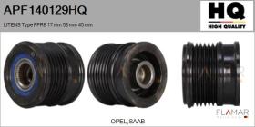 HQ APF140129HQ - POLEAS NUEVO LITENS Type PFR6 17,00 mm 58,00 mm 45,00 mm