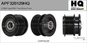 HQ APF320129HQ - POLEAS NUEVO LITENS Type PFR6 17,00 mm 58,00 mm 51,00 mm