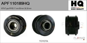 HQ APF110189HQ - POLEAS NUEVO NTN Type PFR5 17,00 mm 58,00 mm 38,30 mm