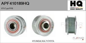 HQ APF410189HQ - POLEAS NUEVO NTN Type PFR6