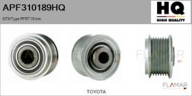 HQ APF310189HQ - POLEAS NUEVO NTN Type PFR7 15,00 mm