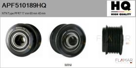 HQ APF510189HQ - POLEAS NUEVO NTN Type PFR7 17,00 mm 60,00 mm 40,00 mm