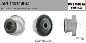 HUTCHINSON APF110149HC - POLEAS NUEVO ORIG. HUTCHINSON Type PR5 17,00 mm 55,00 mm 37,