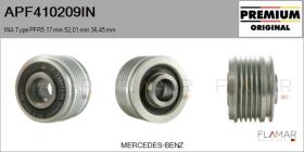 INA APF410209IN - POLEAS NUEVO ORIG. INA Type PFR5 17,00 mm 52,01 mm 36,45 mm
