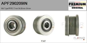 INA APF290209IN - POLEAS NUEVO ORIG. INA Type PFR5 17,00 mm 54,06 mm 34,00 mm