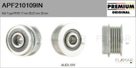 INA APF210109IN - POLEAS NUEVO ORIG. INA Type PFR5 17,00 mm 55,87 mm 35,00 mm