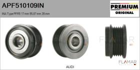 INA APF510109IN - POLEAS NUEVO ORIG. INA Type PFR5 17,00 mm 55,87 mm 35,00 mm