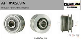 INA APF850209IN - POLEAS NUEVO ORIG. INA Type PFR5 17,00 mm 57,00 mm 40,30 mm