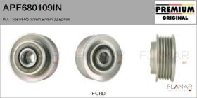 INA APF680109IN - POLEAS NUEVO ORIG. INA Type PFR5 17,00 mm 67,00 mm 32,60 mm