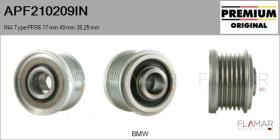 INA APF210209IN - POLEAS NUEVO ORIG. INA Type PFR6 17,00 mm 49,00 mm 38,25 mm
