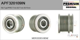 INA APF320109IN - POLEAS NUEVO ORIG. INA Type PFR6 17,00 mm 49,71 mm 39,15 mm