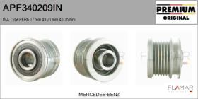 INA APF340209IN - POLEAS NUEVO ORIG. INA Type PFR6 17,00 mm 49,71 mm 45,75 mm
