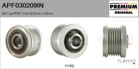 INA APF030209IN - POLEAS NUEVO ORIG. INA Type PFR6 17,00 mm 52,50 mm 41,80 mm