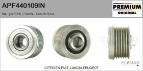 INA APF440109IN - POLEAS NUEVO ORIG. INA Type PFR6 17,00 mm 54,11 mm 35,25 mm