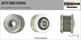 INA APF080109IN - POLEAS NUEVO ORIG. INA Type PFR6 17,00 mm 54,13 mm 39,40 mm