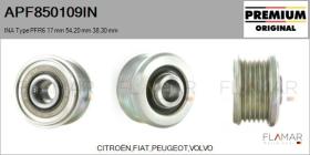 INA APF850109IN - POLEAS NUEVO ORIG. INA Type PFR6 17,00 mm 54,20 mm 38,30 mm