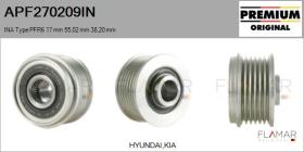 INA APF270209IN - POLEAS NUEVO ORIG. INA Type PFR6 17,00 mm 55,02 mm 38,20 mm