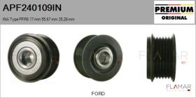 INA APF240109IN - POLEAS NUEVO ORIG. INA Type PFR6 17,00 mm 55,67 mm 35,26 mm