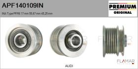 INA APF140109IN - POLEAS NUEVO ORIG. INA Type PFR6 17,00 mm 55,67 mm 45,25 mm