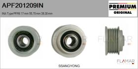 INA APF201209IN - POLEAS NUEVO ORIG. INA Type PFR6 17,00 mm 55,70 mm 39,30 mm