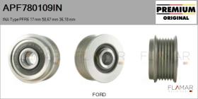 INA APF780109IN - POLEAS NUEVO ORIG. INA Type PFR6 17,00 mm 58,67 mm 36,18 mm