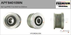 INA APF840109IN - POLEAS NUEVO ORIG. INA Type PFR6 17,00 mm 59,67 mm 35,60 mm