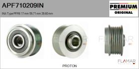 INA APF710209IN - POLEAS NUEVO ORIG. INA Type PFR6 17,00 mm 59,71 mm 39,60 mm