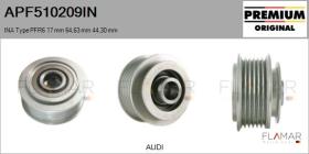INA APF510209IN - POLEAS NUEVO ORIG. INA Type PFR6 17,00 mm 64,63 mm 44,30 mm