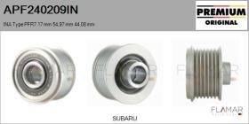 INA APF240209IN - POLEAS NUEVO ORIG. INA Type PFR7 17,00 mm 54,97 mm 44,08 mm