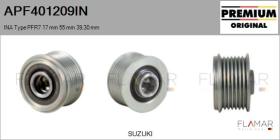 INA APF401209IN - POLEAS NUEVO ORIG. INA Type PFR7 17,00 mm 55,00 mm 39,30 mm