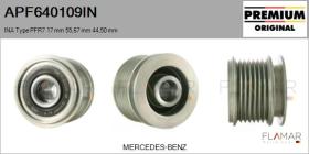 INA APF640109IN - POLEAS NUEVO ORIG. INA Type PFR7 17,00 mm 55,67 mm 44,50 mm