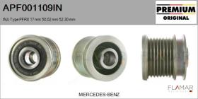 INA APF001109IN - POLEAS NUEVO ORIG. INA Type PFR8 17,00 mm 50,02 mm 52,30 mm