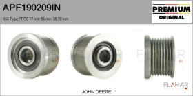 INA APF190209IN - POLEAS NUEVO ORIG. INA Type PFR8 17,00 mm 56,00 mm 38,70 mm