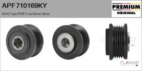 KOYO APF710169KY - POLEAS NUEVO ORIG. KOYO Type PFR5 17,00 mm 55,00 mm 39,00 mm