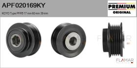 KOYO APF020169KY - POLEAS NUEVO ORIG. KOYO Type PFR5 17,00 mm 60,00 mm 39,00 mm
