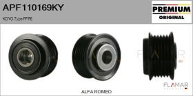 KOYO APF110169KY - POLEAS NUEVO ORIG. KOYO Type PFR6
