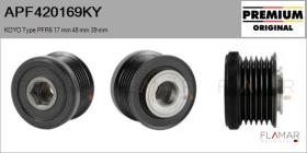 KOYO APF420169KY - POLEAS NUEVO ORIG. KOYO Type PFR6 17,00 mm 48,00 mm 39,00 mm