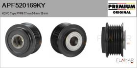 KOYO APF520169KY - POLEAS NUEVO ORIG. KOYO Type PFR6 17,00 mm 54,00 mm 39,00 mm