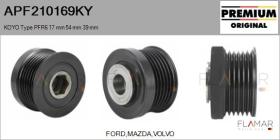 KOYO APF210169KY - POLEAS NUEVO ORIG. KOYO Type PFR6 17,00 mm 54,00 mm 39.00 mm