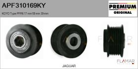 KOYO APF310169KY - POLEAS NUEVO ORIG. KOYO Type PFR6 17,00 mm 58,00 mm 39,00 mm