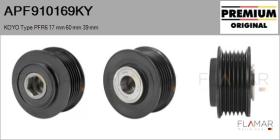 KOYO APF910169KY - POLEAS NUEVO ORIG. KOYO Type PFR6 17,00 mm 60,00 mm 39,00 mm
