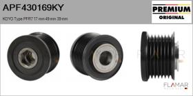KOYO APF430169KY - POLEAS NUEVO ORIG. KOYO Type PFR7 17,00 mm 49,00 mm 39,00 mm