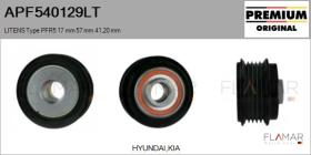 LITENS APF540129LT - POLEAS NUEVO ORIG. LITENS Type PFR5 17,00 mm 57,00 mm 41,20