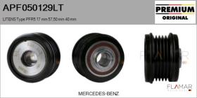 LITENS APF050129LT - POLEAS NUEVO ORIG. LITENS Type PFR5 17 mm 57,5 mm 40 mm
