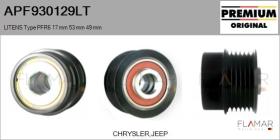LITENS APF930129LT - POLEAS NUEVO ORIG. LITENS Type PFR6 17,00 mm 53,00 mm 49,00