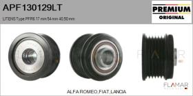 LITENS APF130129LT - POLEAS NUEVO ORIG. LITENS Type PFR6 17,00 mm 54,00 mm 40,50